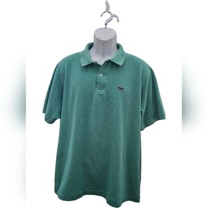 Mens Lacoste Pique Polo Shirt 3XL Size 8 Cotton Short Sleeve